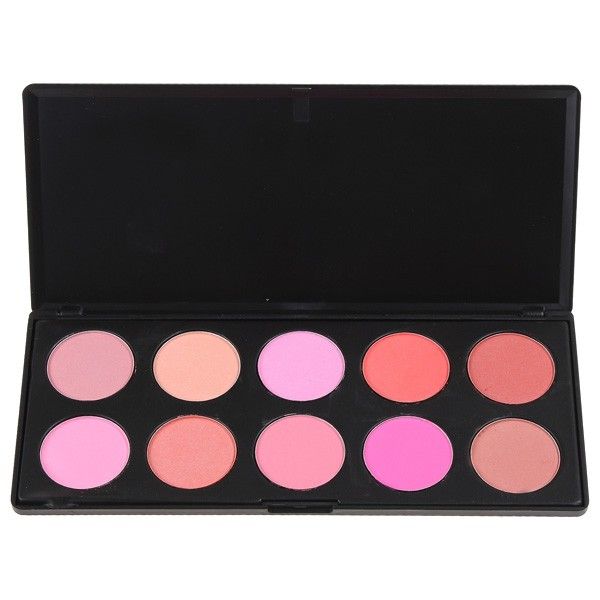 Paleta de Blush - 10 Cores